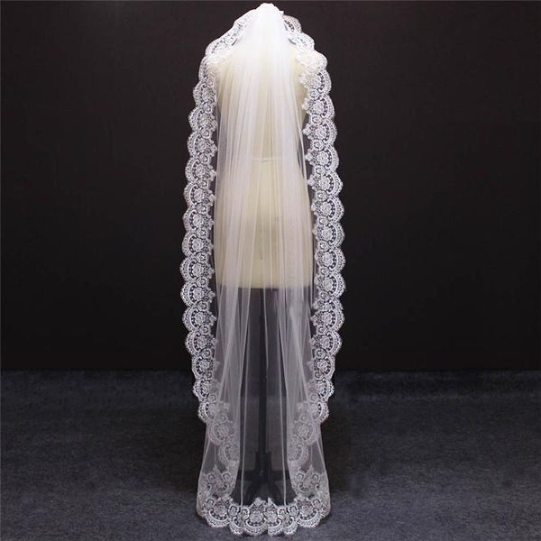 bridal veils beautiful waltz length wedding veil with comb one layer lace edge long elegant for bride accessories, Black
bridal veils beautiful waltz length wedding veil with comb one layer lace edge long elegant for bride accessories, Black