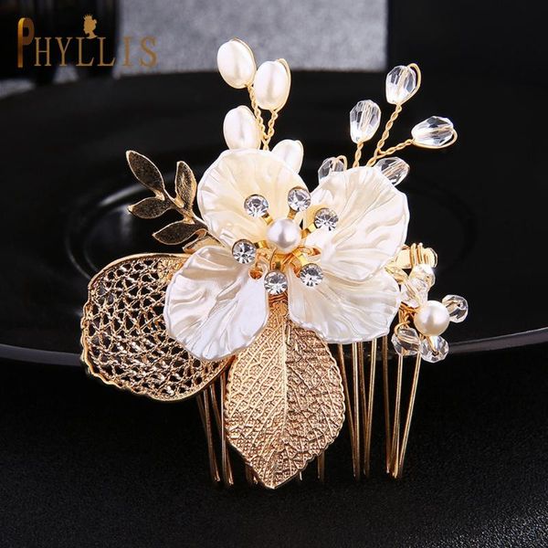hair clips & barrettes a279 golden wedding comb flower bridal headpiece clip pearl accessories for brides headwear headdress, Golden;silver
hair clips & barrettes a279 golden wedding comb flower bridal headpiece clip pearl accessories for brides headwear headdress, Golden;silver
