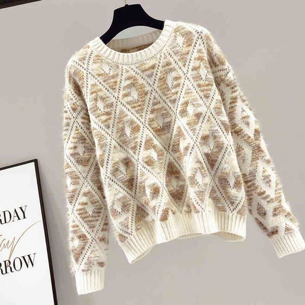 women's sweaters knitted pullovers of the vintage female flower male knife knives sleeve completes loose neck fashion ni9, White;black
women's sweaters knitted pullovers of the vintage female flower male knife knives sleeve completes loose neck fashion ni9, White;black