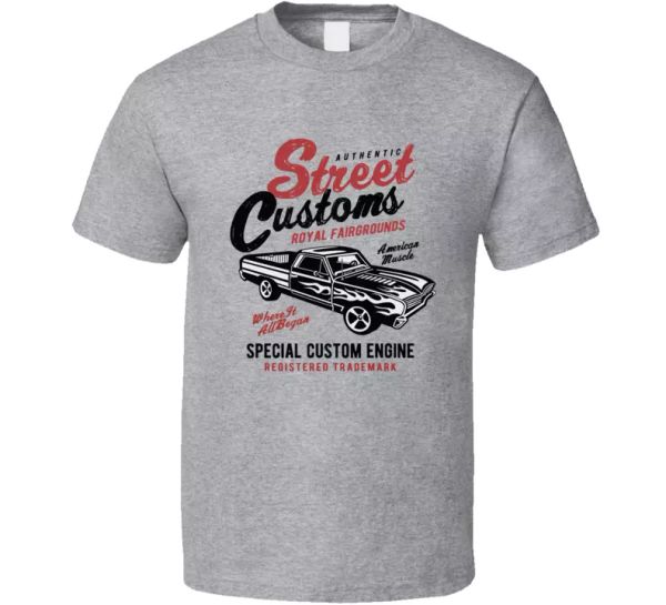 street custom tee cars speed vintage challenge champions men's t-shirt gift new, White;black
street custom tee cars speed vintage challenge champions men's t-shirt gift new, White;black
