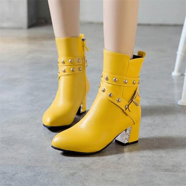 boots cresfimix women classic white rivet autumn heel lady cool black winter comfy botas a6603
boots cresfimix women classic white rivet autumn heel lady cool black winter comfy botas a6603