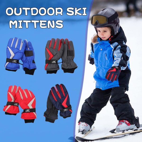winter kids waterproof mittens outdoor snow skating snowboarding windproof warm ski gloves guantes children's, White
winter kids waterproof mittens outdoor snow skating snowboarding windproof warm ski gloves guantes children's, White