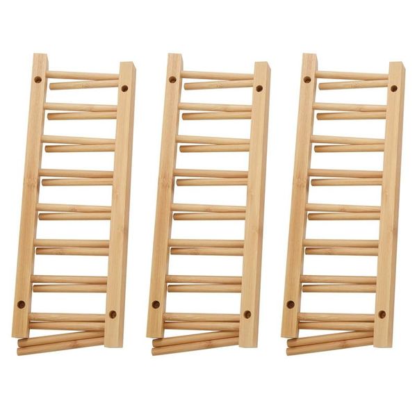emergency lights 3 pack bamboo wooden dish rack - plate stand pot lid holder, kitchen cabinet organizer for bowl, cup, cutting board and mor
emergency lights 3 pack bamboo wooden dish rack - plate stand pot lid holder, kitchen cabinet organizer for bowl, cup, cutting board and mor