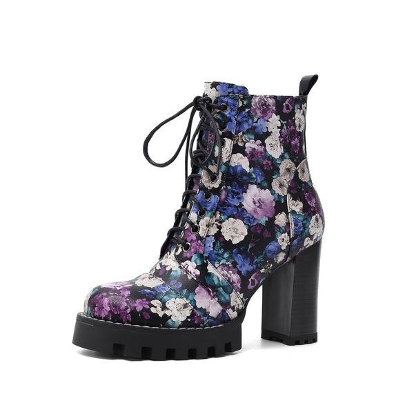 winter short boots women designer round toe block hight heel printing party wedding fashion luxury platform lady warorwar yn48-b389-6, Black
winter short boots women designer round toe block hight heel printing party wedding fashion luxury platform lady warorwar yn48-b389-6, Black