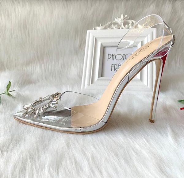 dress shoes bonjean transparent pvc high heel pointed toe shallow ankle strap woman pumps crystal decoraitons stiletto heels, Black
dress shoes bonjean transparent pvc high heel pointed toe shallow ankle strap woman pumps crystal decoraitons stiletto heels, Black