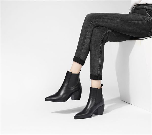 winter womens slip-on ankle boots pointed toe matte black white brown leopard chunky high heels boots concise comfortable
winter womens slip-on ankle boots pointed toe matte black white brown leopard chunky high heels boots concise comfortable