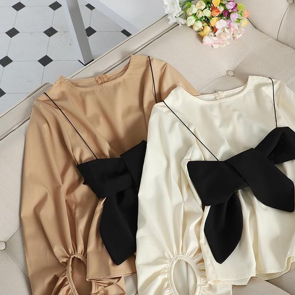 womens shirts autumn women long sleeves blouse o neck harajuku vintage tank vest solid loose streetwear female, White
womens shirts autumn women long sleeves blouse o neck harajuku vintage tank vest solid loose streetwear female, White