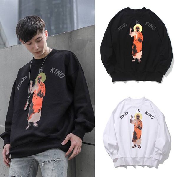 hoodie jesus kanye west sweatshirts hip pullover is king, Black
hoodie jesus kanye west sweatshirts hip pullover is king, Black