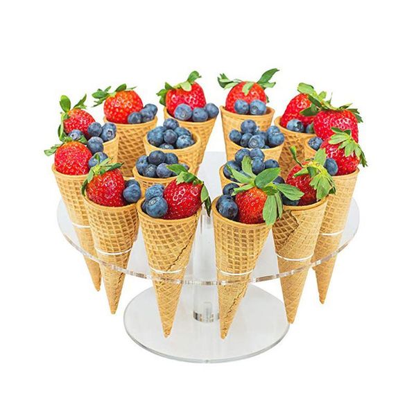 other bakeware 6/16 holes acrylic ice cream cone holder clear display stand for waffle cupcake roll sushi kitchen tools
other bakeware 6/16 holes acrylic ice cream cone holder clear display stand for waffle cupcake roll sushi kitchen tools