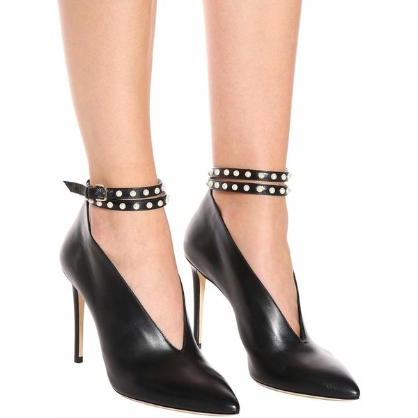 sandals ms. autumn rivet high heels women's fine with shallow mouth black pointed fashion single shoes
sandals ms. autumn rivet high heels women's fine with shallow mouth black pointed fashion single shoes