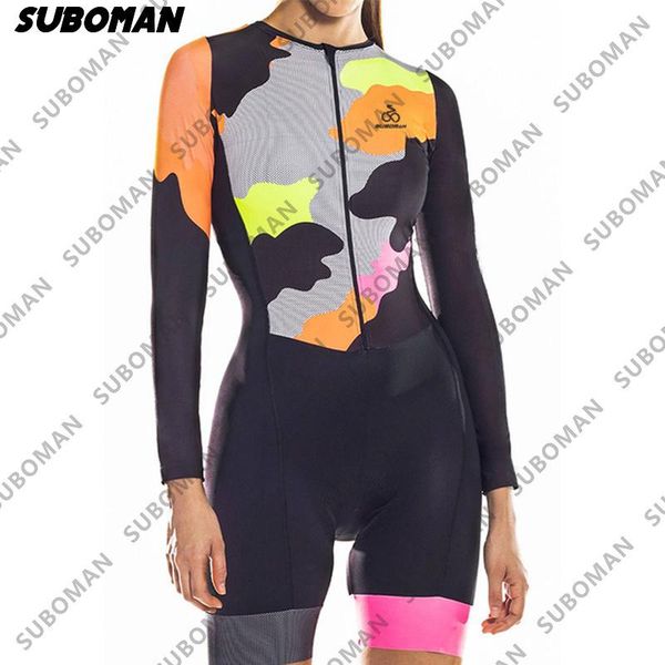 racing sets suboman women's triathlon short sleeve cycling jersey skinsuit maillot ropa ciclismo bicycle clothing shirts go jumpsuit, Black;blue
racing sets suboman women's triathlon short sleeve cycling jersey skinsuit maillot ropa ciclismo bicycle clothing shirts go jumpsuit, Black;blue