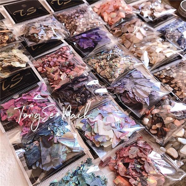 no.19-35 nail ornament milky white shell fragments mirage natural regular abalone slice art decorations, Silver;gold
no.19-35 nail ornament milky white shell fragments mirage natural regular abalone slice art decorations, Silver;gold