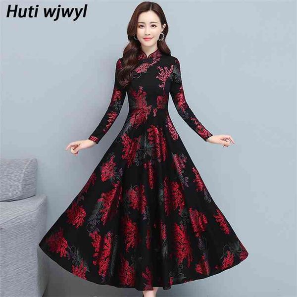 4xl plus size spring autumn long sleeve dress vintage black midi dresses elegant women bodycon party evening maxi vestidos 210528, Black;gray
4xl plus size spring autumn long sleeve dress vintage black midi dresses elegant women bodycon party evening maxi vestidos 210528, Black;gray