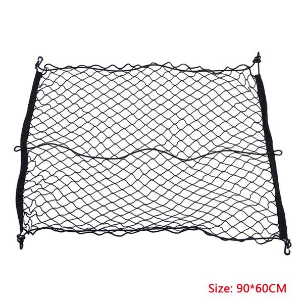 car organizer 60 x 90 cm suv elastic nylon rear cargo trunk storage flexible net +hook *4
car organizer 60 x 90 cm suv elastic nylon rear cargo trunk storage flexible net +hook *4