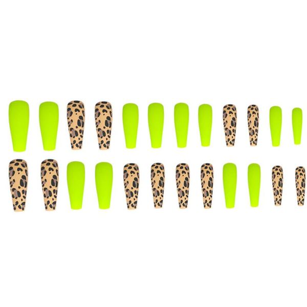 nail gel 24pcs frosting fluorescent yellow leopard print false manicure, Red;pink
nail gel 24pcs frosting fluorescent yellow leopard print false manicure, Red;pink