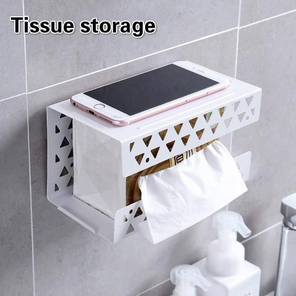tissue boxes & napkins hollow toilet paper holder storage rack creative wall-mounted wrought iron multi-function punch-free
tissue boxes & napkins hollow toilet paper holder storage rack creative wall-mounted wrought iron multi-function punch-free