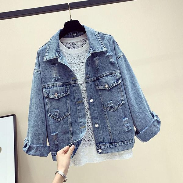women's jackets spring and autumn denim jacket 2021 embroidery for women, Black;brown
women's jackets spring and autumn denim jacket 2021 embroidery for women, Black;brown