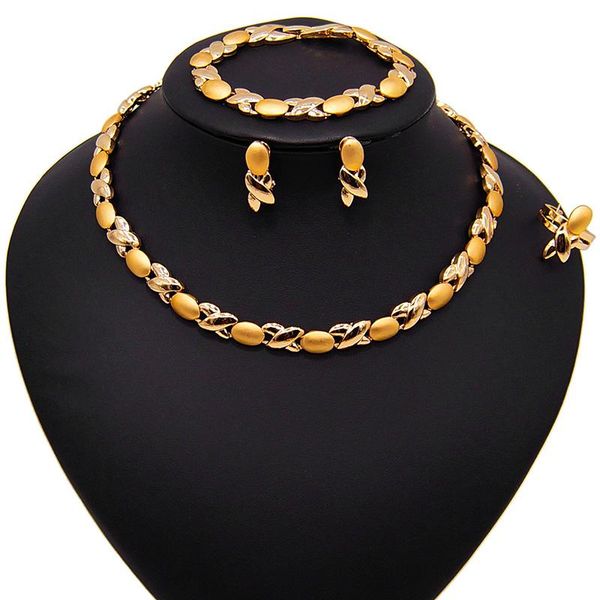 earrings & necklace yulaili wholesale american fashion woman girl party wedding gift 18k big plated xo jewelry sets delicate four piece set, Silver
earrings & necklace yulaili wholesale american fashion woman girl party wedding gift 18k big plated xo jewelry sets delicate four piece set, Silver