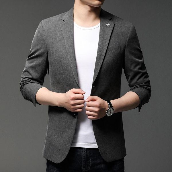 men's suits & blazers spring and summer casual suit jacket wear long sleeves trend suit/ men blazer slim fit / jackets, White;black
men's suits & blazers spring and summer casual suit jacket wear long sleeves trend suit/ men blazer slim fit / jackets, White;black