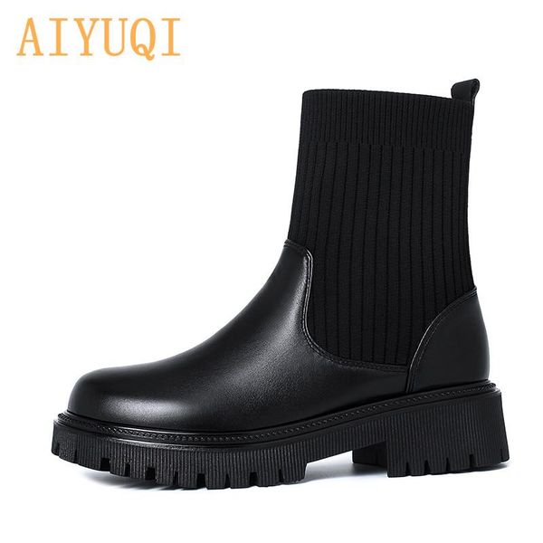 boots women socks large size 2021 winter plus velvet warm women's elastic fashion genuine leather ankle, Black
boots women socks large size 2021 winter plus velvet warm women's elastic fashion genuine leather ankle, Black