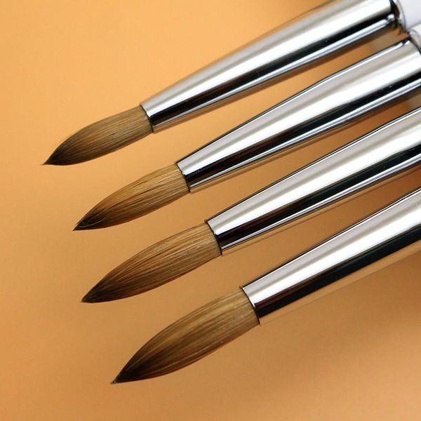 nail brushes 100% kolinsky sable acrylic art brush uv gel carving pen builder tools beginner diy liquid powder painting manicure drawing, Yellow
nail brushes 100% kolinsky sable acrylic art brush uv gel carving pen builder tools beginner diy liquid powder painting manicure drawing, Yellow