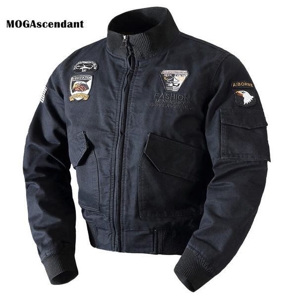 men's jackets military jacket spring autumn cotton pilot coat army male bomber cargo flight plus size 6xl, Black;brown
men's jackets military jacket spring autumn cotton pilot coat army male bomber cargo flight plus size 6xl, Black;brown