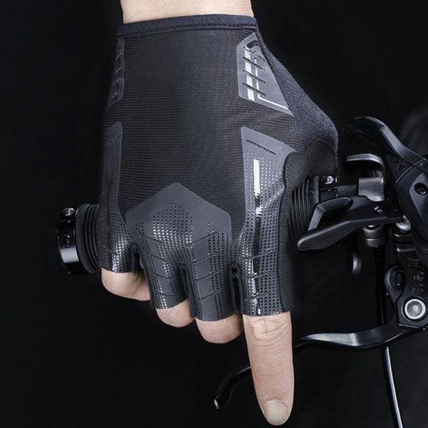 cycling gloves 80% 1 pair men women half finger bicycle mitten breathable mtb riding, Black
cycling gloves 80% 1 pair men women half finger bicycle mitten breathable mtb riding, Black
