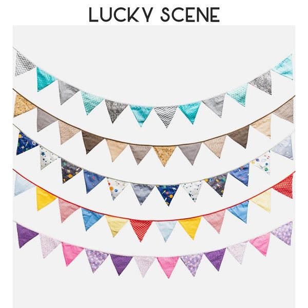 party decoration 12 flags cotton cloth pennant bunting banner decorations happy birthday wedding nordic colored flag s00323
party decoration 12 flags cotton cloth pennant bunting banner decorations happy birthday wedding nordic colored flag s00323