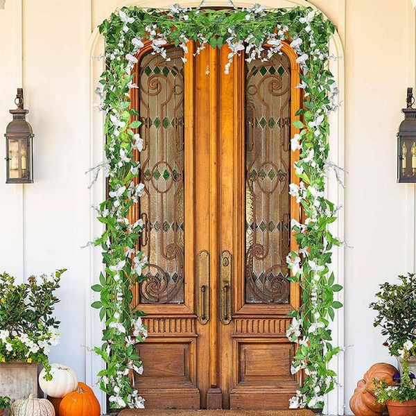 decorative flowers & wreaths 2 pcs handmade wisteria vines garland plants foliage outdoor home decoration flower sno88
decorative flowers & wreaths 2 pcs handmade wisteria vines garland plants foliage outdoor home decoration flower sno88