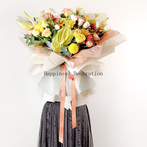 gift wrap wholesale party decorative flower wrapping paper valentine's day packaging waterproof plastic material 20 sheets/pack
gift wrap wholesale party decorative flower wrapping paper valentine's day packaging waterproof plastic material 20 sheets/pack