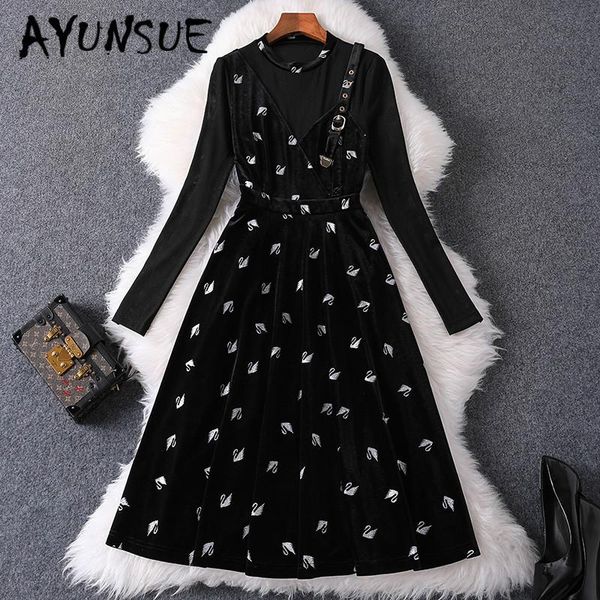 casual dresses dress women spring autumn clothes 2021 black party vintage elegant vestidos robe femme 87834 yy2505, Black;gray
casual dresses dress women spring autumn clothes 2021 black party vintage elegant vestidos robe femme 87834 yy2505, Black;gray