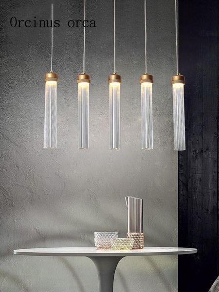 pendant lamps nordic modern minimalist led glass chandelier restaurant bar postmodern creative tube crystal single head
pendant lamps nordic modern minimalist led glass chandelier restaurant bar postmodern creative tube crystal single head