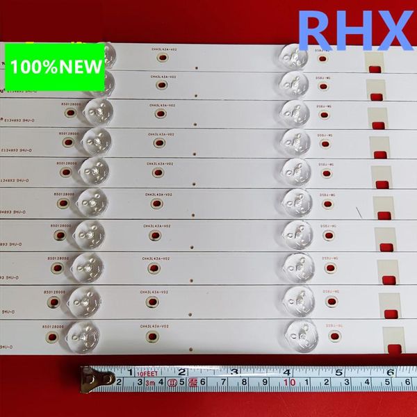 projector lamps led backlight strip for changhong 43n1 43u1 43d2000n chgd43lb03-led3030-v0.5 415mm 3v 100%
projector lamps led backlight strip for changhong 43n1 43u1 43d2000n chgd43lb03-led3030-v0.5 415mm 3v 100%