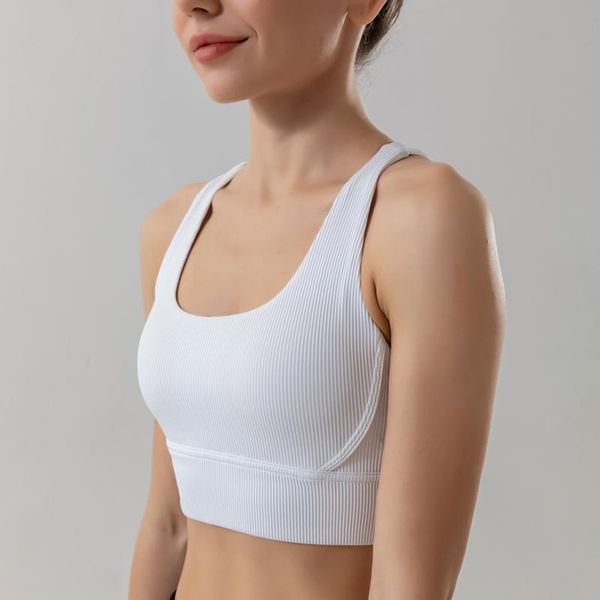yoga outfit soisou rib fabric women sports bra gym women's elastic breathable bralette bras for 5 colors
yoga outfit soisou rib fabric women sports bra gym women's elastic breathable bralette bras for 5 colors