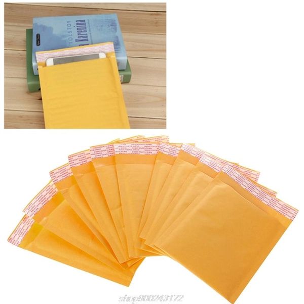 gift wrap 10 pcs kraft bubble mailers yellow padded mailing bags paper envelopes j15 21 dropship
gift wrap 10 pcs kraft bubble mailers yellow padded mailing bags paper envelopes j15 21 dropship