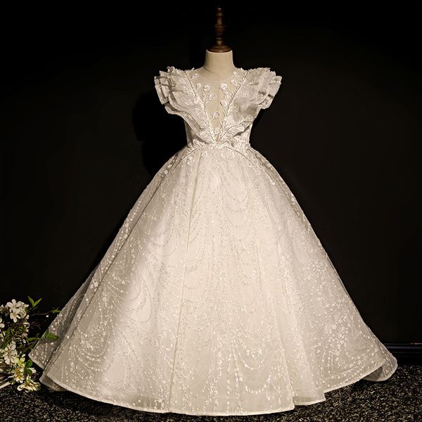 princess flower girl dress up clothes girl off shoulder pageant ball gown kids deluxe fluffy bead halloween party costume made 2021, White;blue
princess flower girl dress up clothes girl off shoulder pageant ball gown kids deluxe fluffy bead halloween party costume made 2021, White;blue