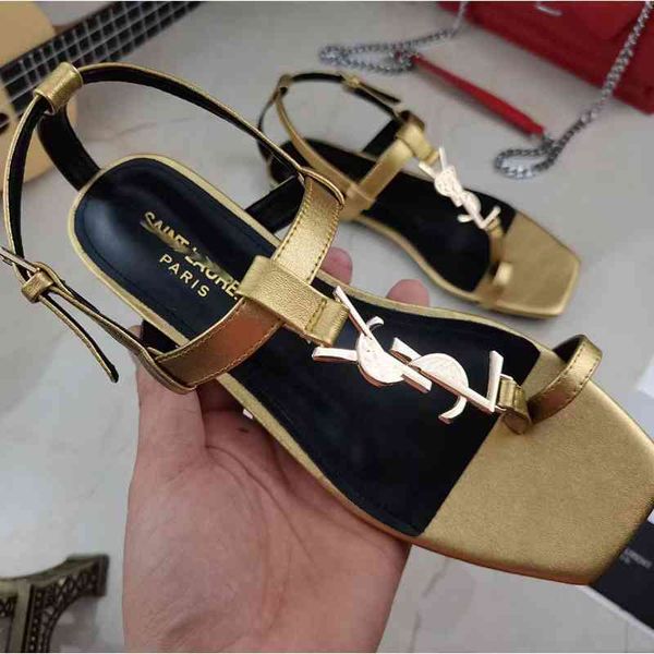 official website 70% off outlet flat sandals women's summer new square letter metal clip toe fashion flat sandal sandal, Black
official website 70% off outlet flat sandals women's summer new square letter metal clip toe fashion flat sandal sandal, Black