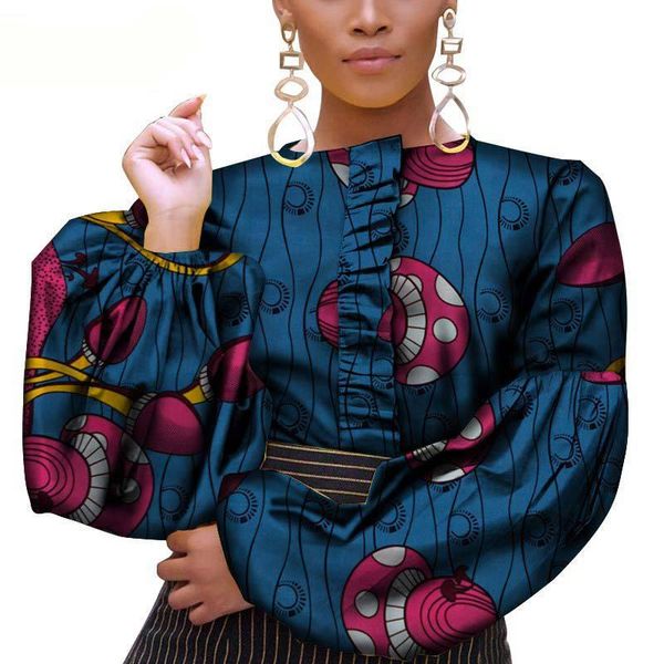 ethnic clothing african clothes for women plus size casual autumn puff sleeve shirt women's cotton wax print bazin sl3591, Red
ethnic clothing african clothes for women plus size casual autumn puff sleeve shirt women's cotton wax print bazin sl3591, Red