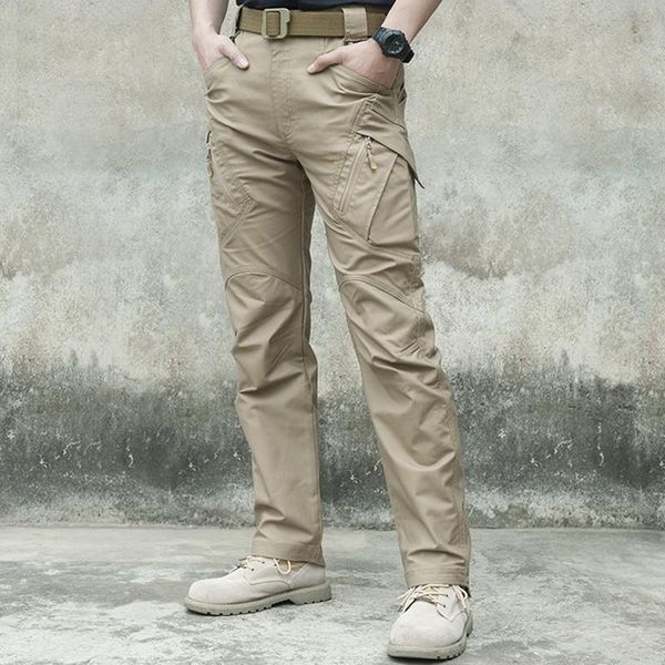 men's pants men military tactical waterproof cargo breathable army solid color causal combat long trousers work joggers, Black
men's pants men military tactical waterproof cargo breathable army solid color causal combat long trousers work joggers, Black