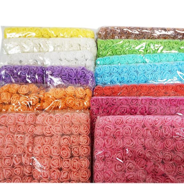decorative flowers & wreaths 144pcs mini foam rose artificial for home wedding car cake decoration diy manual wreath bridal fake flowe
decorative flowers & wreaths 144pcs mini foam rose artificial for home wedding car cake decoration diy manual wreath bridal fake flowe