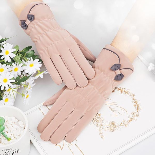 five fingers gloves ladies winter plus velvet warm touch screen thickening ski sports skin feeling, Blue;gray
five fingers gloves ladies winter plus velvet warm touch screen thickening ski sports skin feeling, Blue;gray