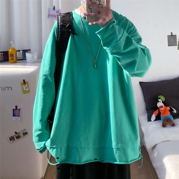 spring cotton ripped hoodie men's fashion casual o-neck sweatshirt men streetwear korean loose hip-hop pullover hoodies mens & sweatshi, Black
spring cotton ripped hoodie men's fashion casual o-neck sweatshirt men streetwear korean loose hip-hop pullover hoodies mens & sweatshi, Black