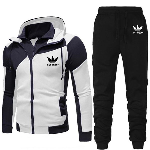 men's down & parkas autumn winter men's sets brand sportswear tracksuits 2 piece clothes hoodies+pants male streetswear coat jacket, Black
men's down & parkas autumn winter men's sets brand sportswear tracksuits 2 piece clothes hoodies+pants male streetswear coat jacket, Black