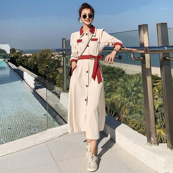 casual dresses spring autumn women long sleeve slim bandage dress female elegant korean fashion splice color block shirt, Black;gray
casual dresses spring autumn women long sleeve slim bandage dress female elegant korean fashion splice color block shirt, Black;gray