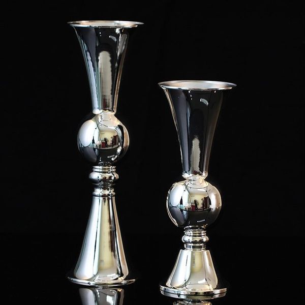 vases europe silver plated vase for flowers iron metal table home decoration and tall wedding flower 027
vases europe silver plated vase for flowers iron metal table home decoration and tall wedding flower 027