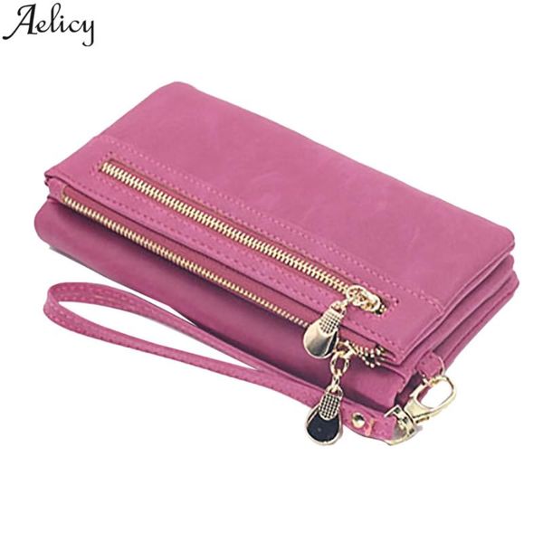 wallets aelicy ladies fashion long wallet zipper buckle solid color soft face vertical rectangular large capacity coin handbag, Red;black
wallets aelicy ladies fashion long wallet zipper buckle solid color soft face vertical rectangular large capacity coin handbag, Red;black