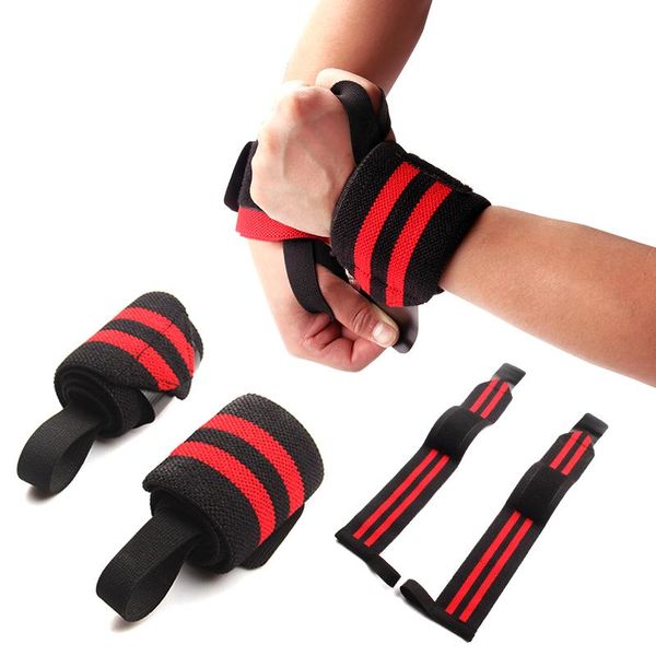 wrist support 1 pair brace weightlifting bracers breathable strength training for sports fitness h7jp, Black;red
wrist support 1 pair brace weightlifting bracers breathable strength training for sports fitness h7jp, Black;red