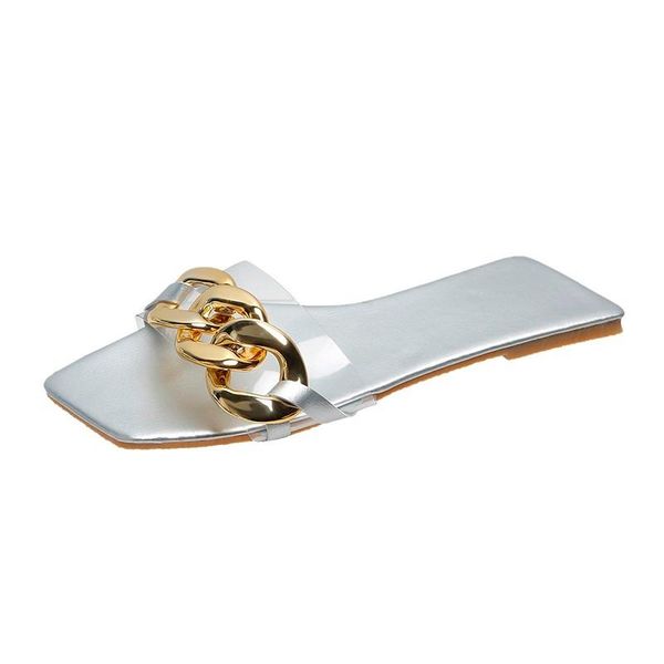 slippers casual summer women's 2021 vamp metal buckle decoration trend simple and fashionable flat-bottom, Black
slippers casual summer women's 2021 vamp metal buckle decoration trend simple and fashionable flat-bottom, Black