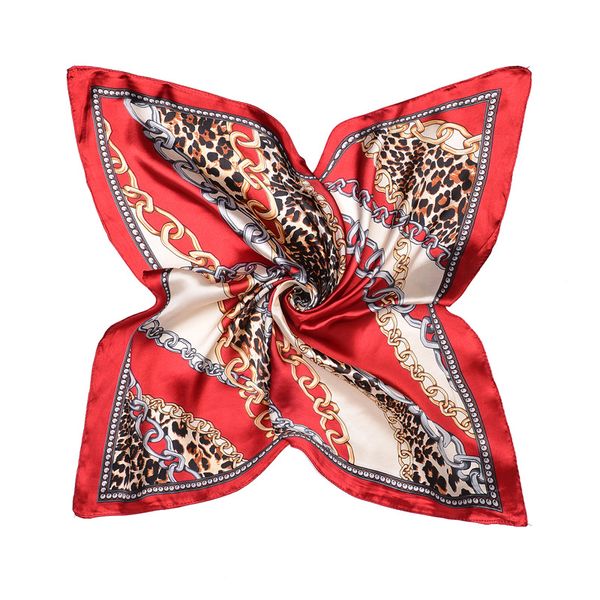 new leopard print 60cm emulation silk scarf stewardess business wear decoration small square towel scarf scarf tie bag, Blue;gray
new leopard print 60cm emulation silk scarf stewardess business wear decoration small square towel scarf scarf tie bag, Blue;gray