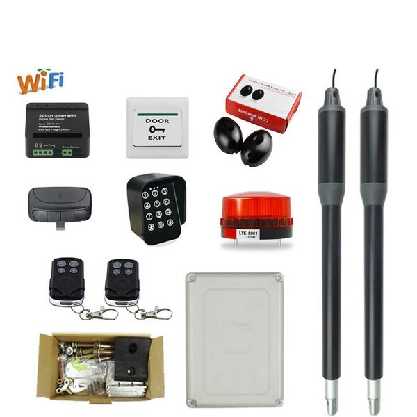 200kg automatic swing gate opener with wifi module remote control electric automation door operator drive access fingerprint
200kg automatic swing gate opener with wifi module remote control electric automation door operator drive access fingerprint